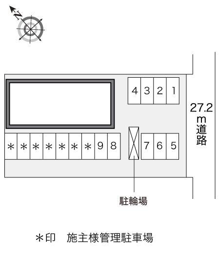 Ｐｒｅｓｅｒｖｅ(17803)の駐車配置図