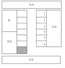 山本駐車場の駐車場