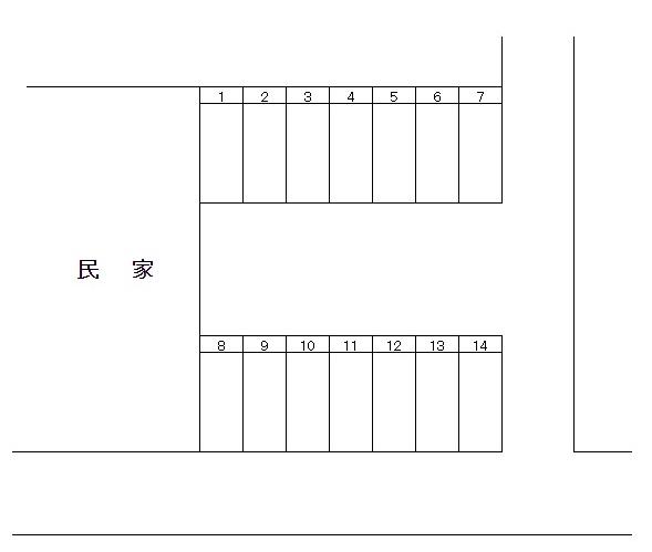 J-082の駐車配置図