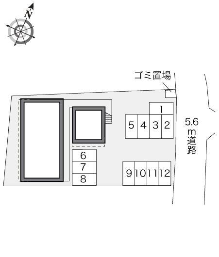 ＭＩＮＡＴＯ(21640)の駐車配置図