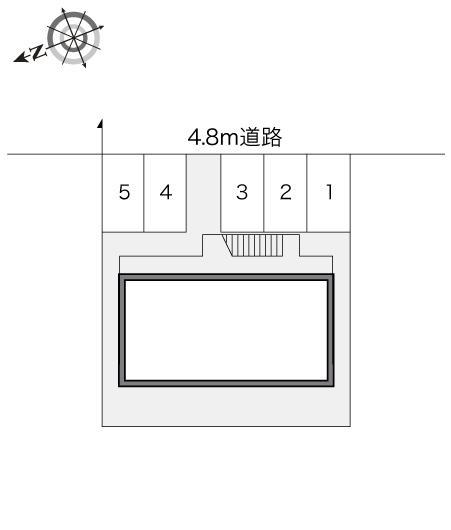 原町中(11964)の駐車配置図