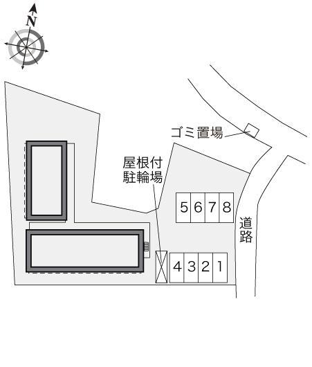 春日(28981)の駐車配置図