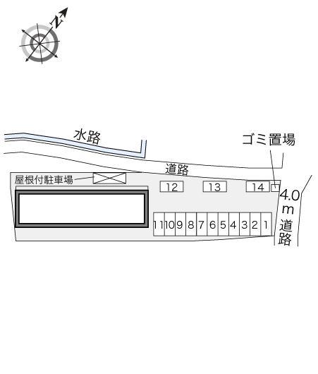 ｏｏｔｓｕｋａ(23648)の駐車配置図