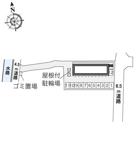 雪州(33793)の駐車配置図