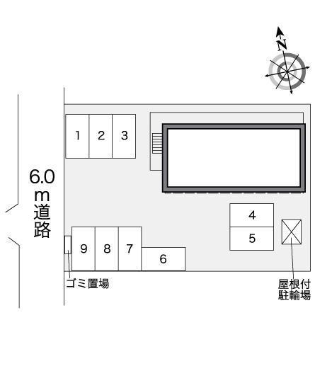 リリオン(26893)の駐車配置図