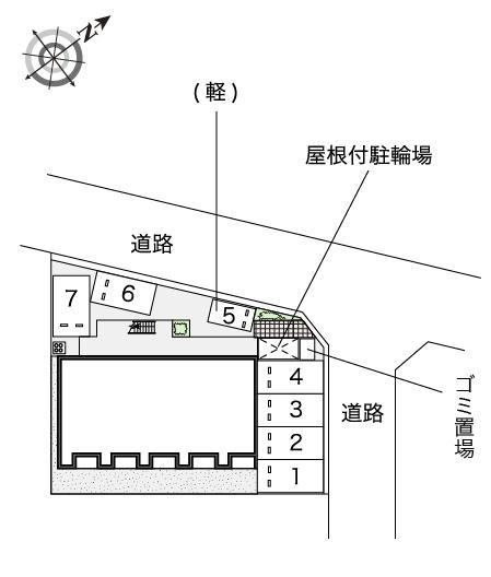 瑞穂(53768)の駐車配置図