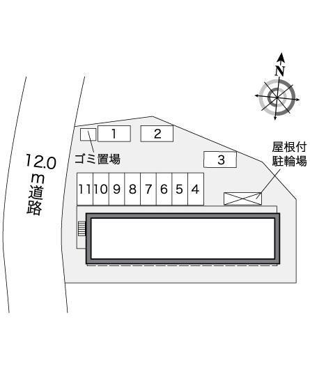 トミーズ(27803)の駐車配置図