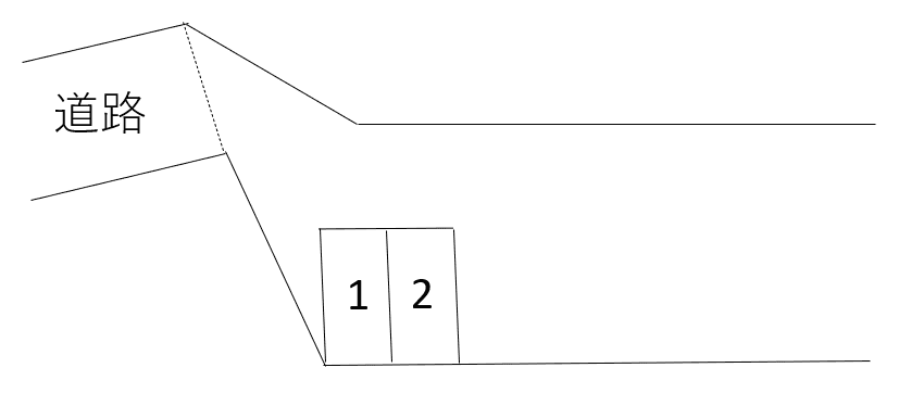 グランソフィア芋窪3丁目月極駐車場の駐車配置図