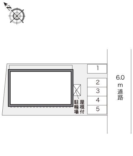清静館(28641)の駐車配置図