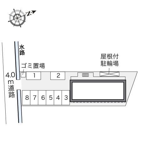 ステーションハイツ(29291)の駐車配置図
