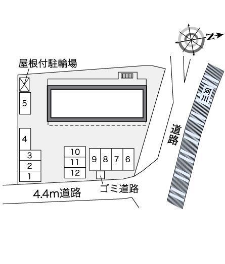 ミルキーウェイ(35121)の駐車配置図