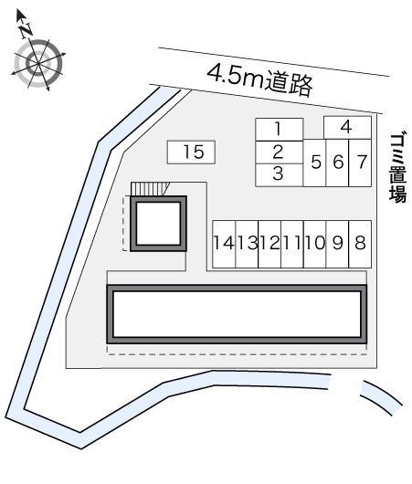 Ｍ＆Ｋ(24790)の駐車配置図