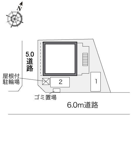 堀崎(27876)の駐車配置図