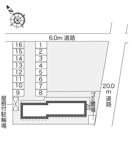 今治城東(24020)の駐車配置図