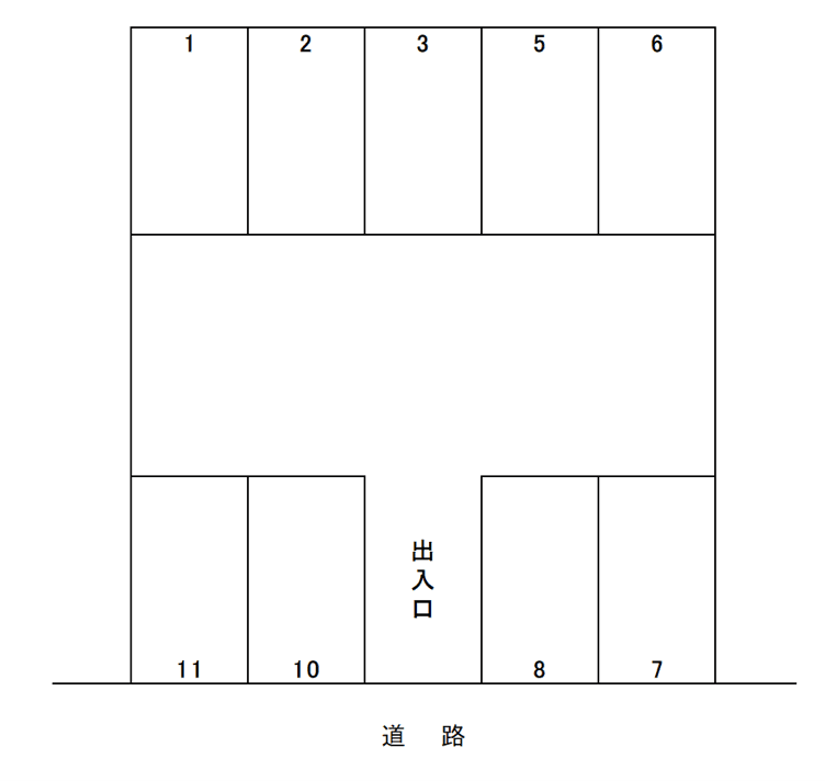 000194の駐車配置図