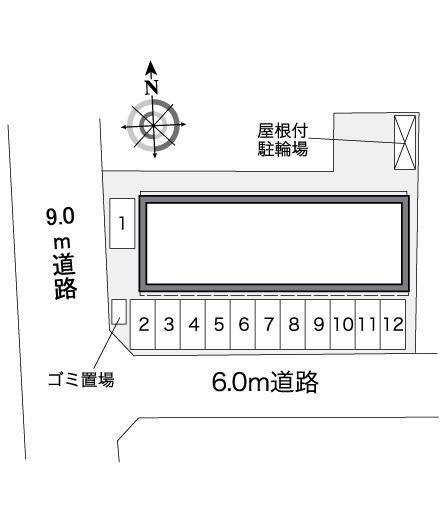 さくら(39248)の駐車配置図