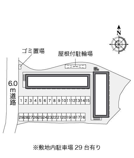 ＭＵＫＵＮＯ(38320)の駐車配置図