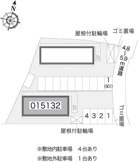 エスティー湘南Ａ(15132)の駐車配置図