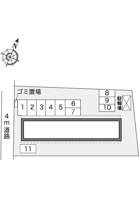 プリマベーラ(10978)の駐車配置図