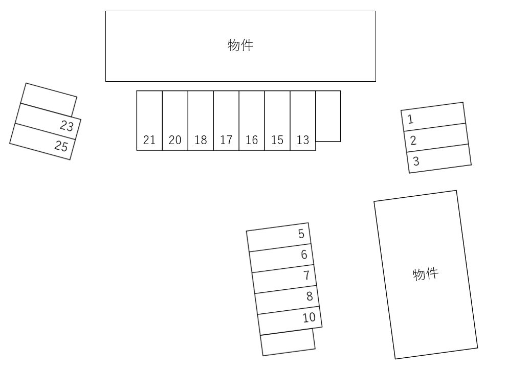 ＭＡＩＳＯＮ　ＤＥ　Ｙの駐車配置図