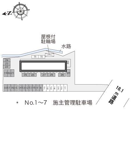 カサベルテ(16453)の駐車配置図
