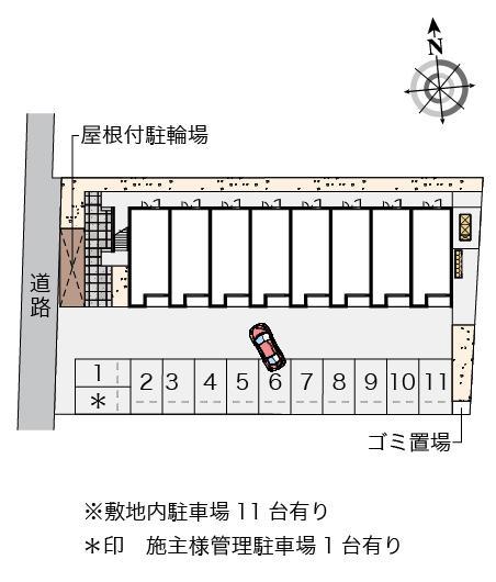アンジェリカ(43425)の駐車配置図