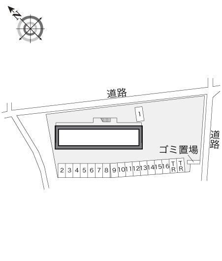Ｐｕｒｅ(12567)の駐車配置図