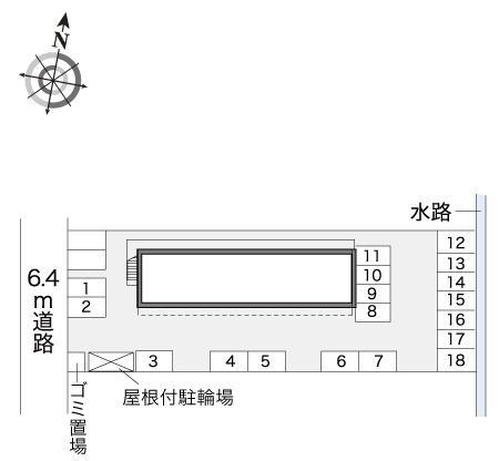 ステージ(15045)の駐車配置図