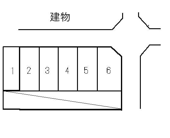 ｻﾝﾊﾟｰｷﾝｸﾞの駐車配置図