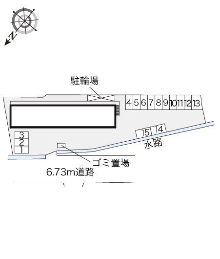 イーグル(17833)の駐車配置図