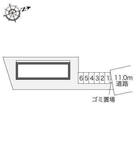 ＣＯＭＦＯＲＴ(22511)の駐車配置図