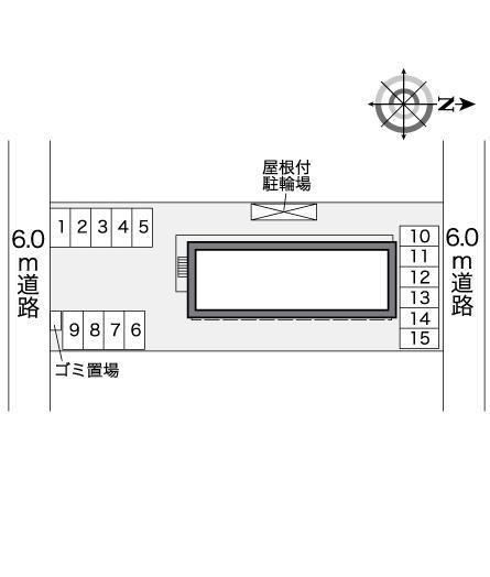 三幸(26648)の駐車配置図
