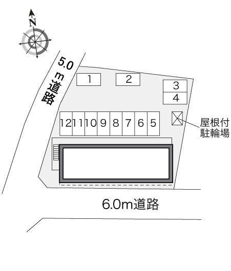 ドリームⅡ(33316)の駐車配置図