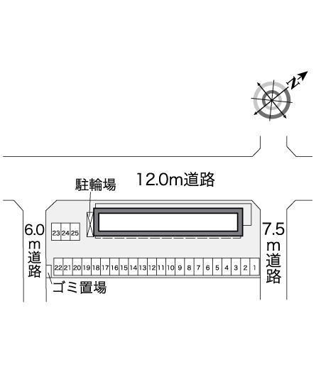 スターヒルズ(25479)の駐車配置図