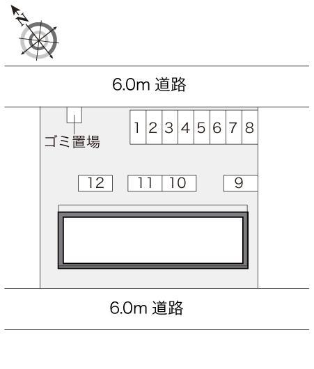 フロレスタ(22794)の駐車配置図