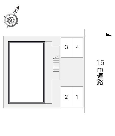 日の出(13047)の駐車配置図