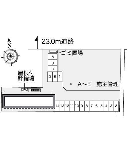 Ｃｈｉｎａ(35622)の駐車配置図