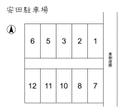 安田駐車場の駐車場