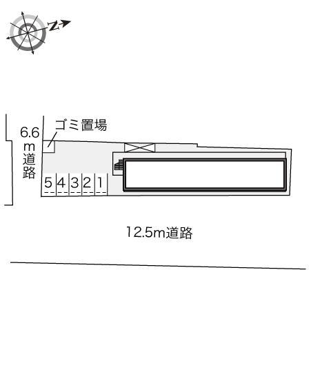 正心館(23004)の駐車配置図