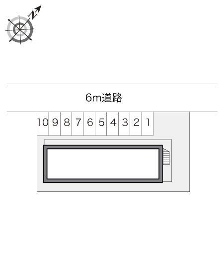 プレミールＳ＆Ｎ(16390)の駐車配置図