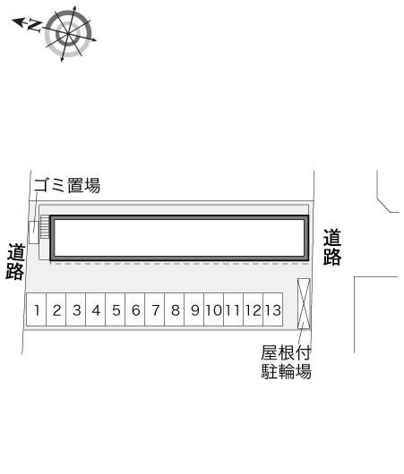 プラチナ(33356)の駐車配置図