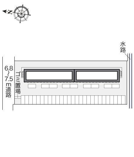 ディアコートステラ(17811)の駐車配置図