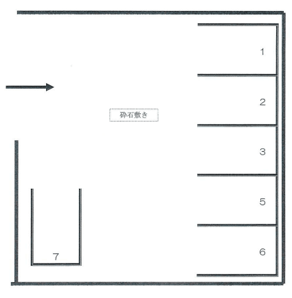 ３３５の駐車配置図