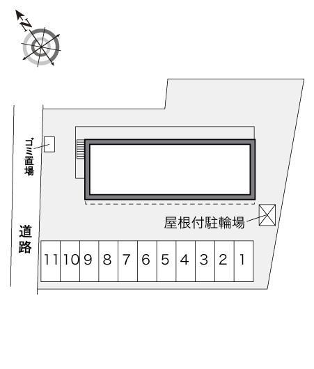 ハピネス(29678)の駐車配置図