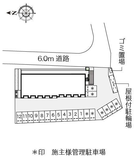 ｓｔａｇｅⅤ(54969)の駐車配置図