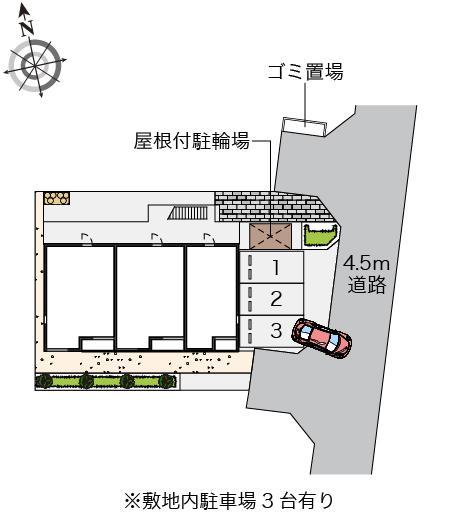 愉(44336)の駐車配置図