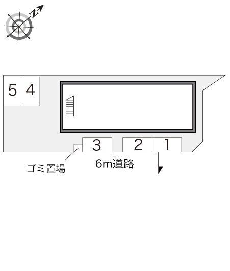 リリー(16462)の駐車配置図
