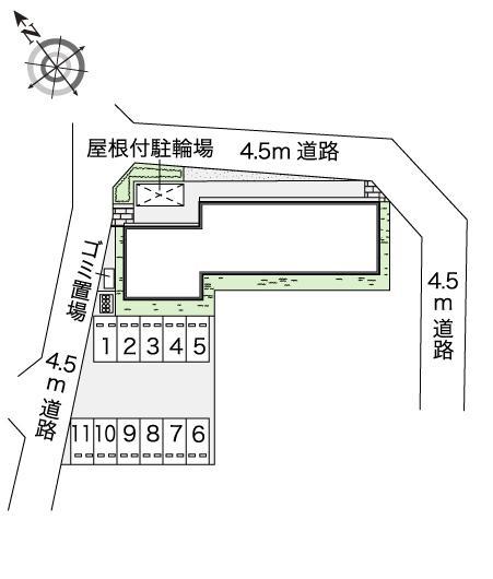 ＡＢＥ(44997)の駐車配置図