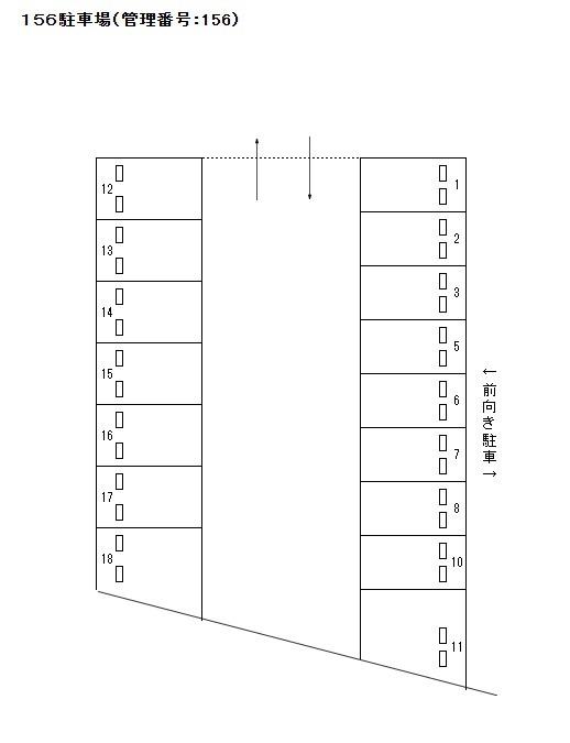 J-156の駐車配置図