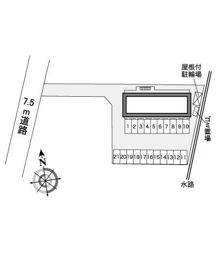舞＆侑(39489)の駐車配置図